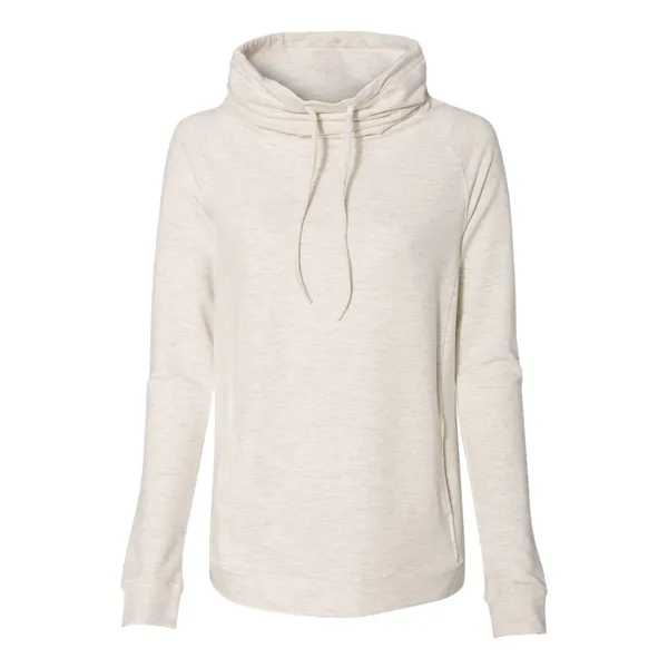 Women's Heat Last Faux Cashmere Funnelneck Sweatshirt... from ASI 84358 S&S Activewear
