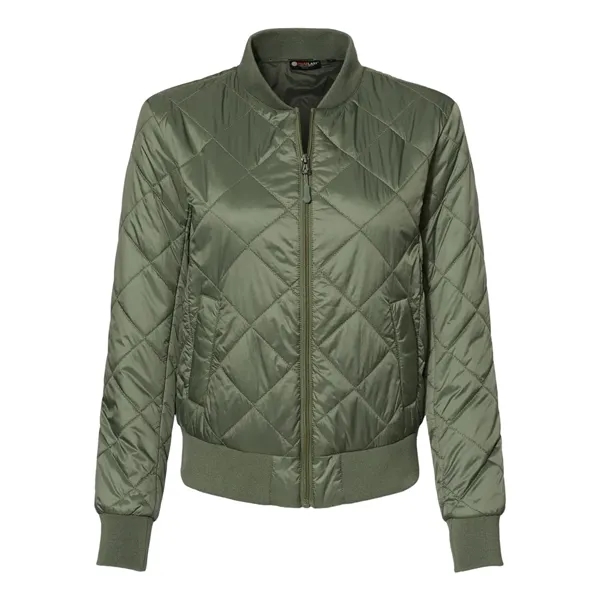 Weatherproof Women's Heat Last Quilted Packable Bomber... from ASI 84358 S&S Activewear