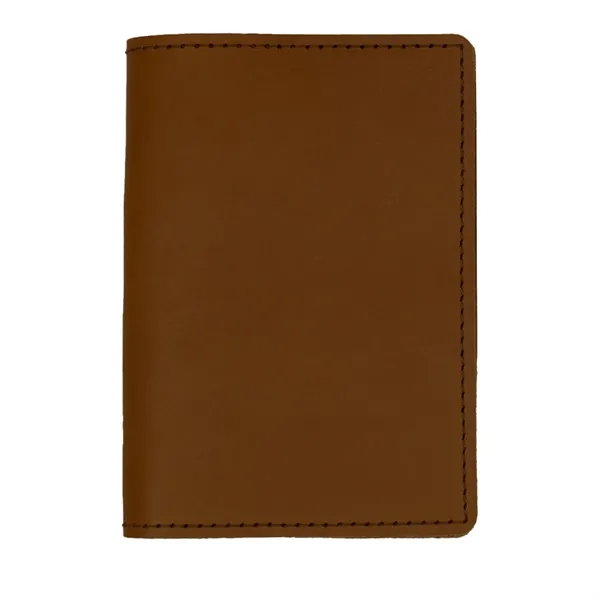 Leather Passport Holder with pockets to keep you organized while on... from ASI 75126 Oowee Products