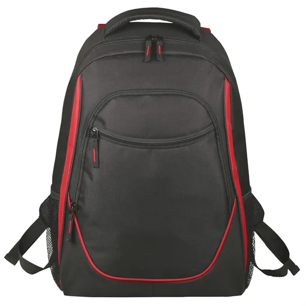 Backpack made of 600 denier Polyester and fabric lining.... from ASI 46755 Cosmo Promos