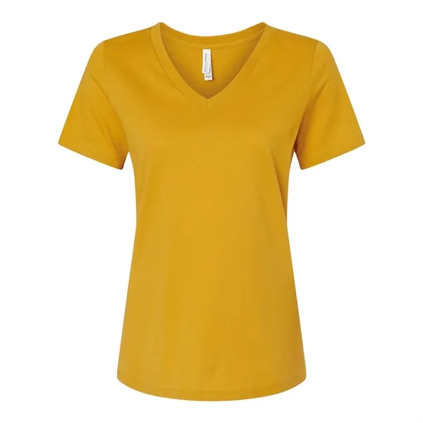Bella+Canvas Ladies' Relaxed Jersey Short-Sleeve V-Neck... from ASI 30208 A P Specialties / AP Specialties