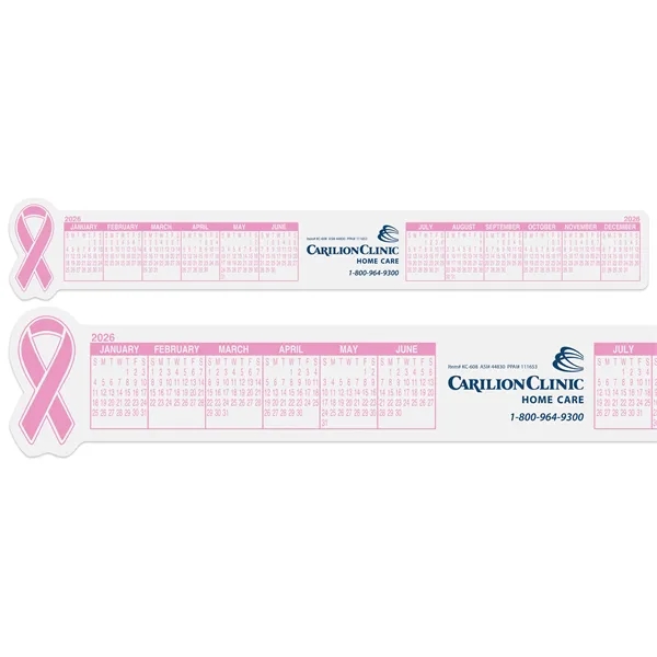 12 1/8" x 1 1/2" Poly Ribbon Calendar Strip with custom... from ASI 44830 The Chest