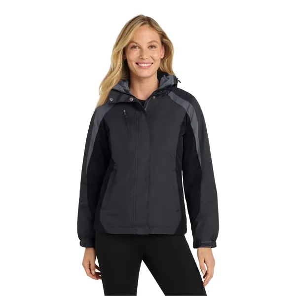 Port Authority Ladies Colorblock 3-in-1 Jacket.... from ASI 84863 SanMar