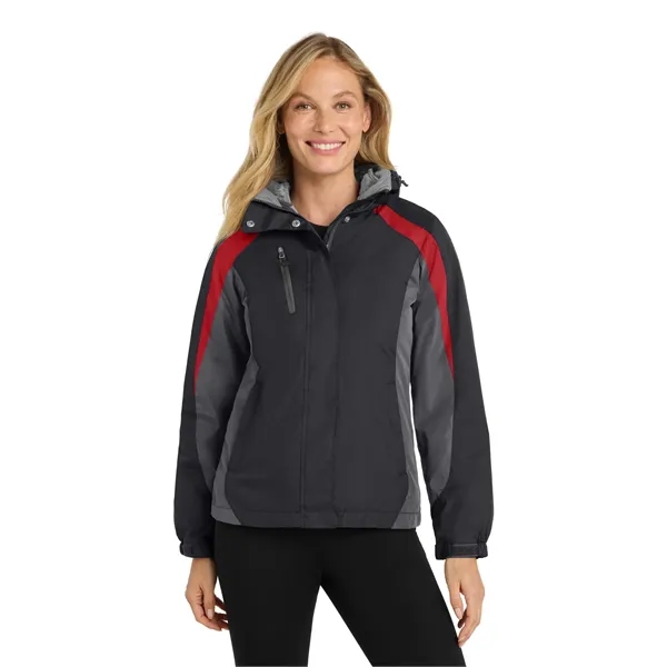 Port Authority Ladies Colorblock 3-in-1 Jacket.... from ASI 84863 SanMar