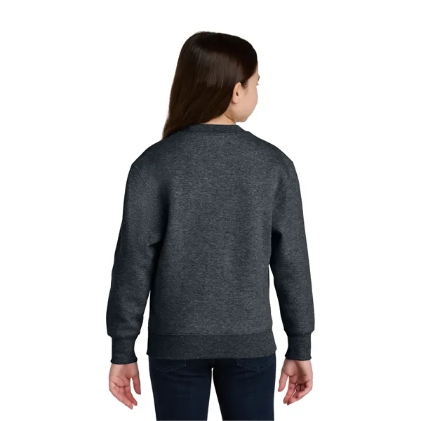 Port & Co Youth Core Fleece Crewneck Pocket Sweatshirt... from ASI 84863 SanMar