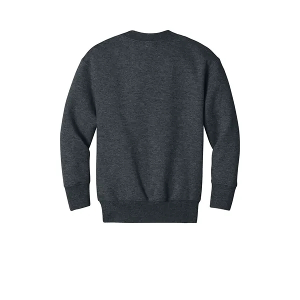 Port & Co Youth Core Fleece Crewneck Pocket Sweatshirt... from ASI 84863 SanMar