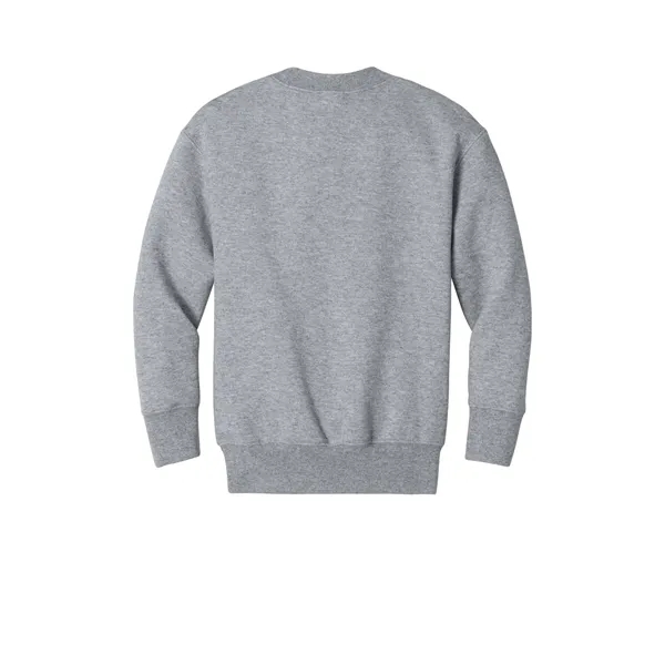 Port & Co Youth Core Fleece Crewneck Pocket Sweatshirt... from ASI 84863 SanMar