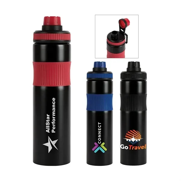 Payson 26 oz. Single Wall Recycled Stainless Steel Bottle... from ASI 67866 Logomark/Valumark