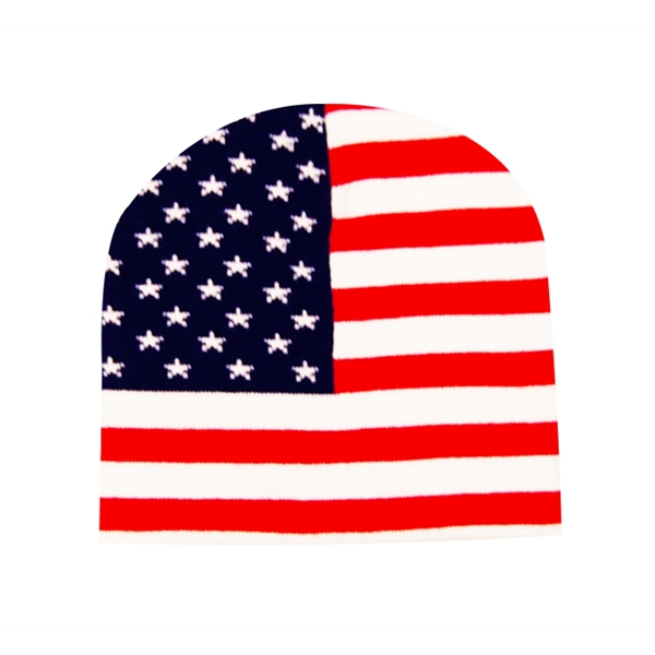 Made in the USA Jacquard Beanie.... from ASI 43456 CF Headwear