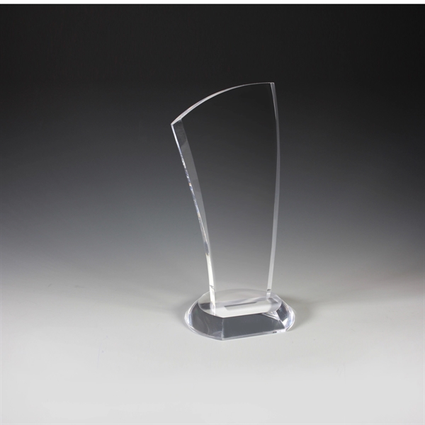 4 3/4" x 9 1/2" x 3/4" clear acrylic award on... from ASI 62660 Innovation Line