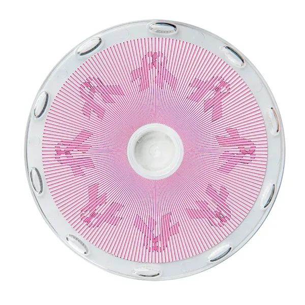 Clear, round coaster that measures 4" diameter with lenticular design that... from ASI 68190 Lungsal / Lungsal