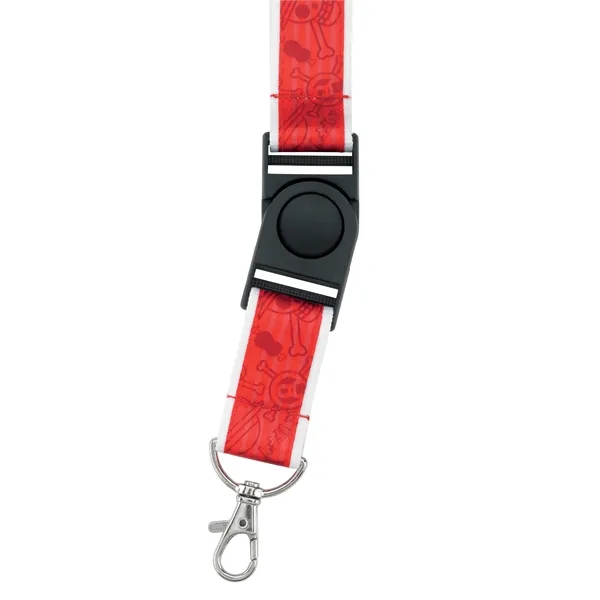 3/4" Polyester 4 Color Lanyard... from ASI 40480 Koozie Group / Norwood