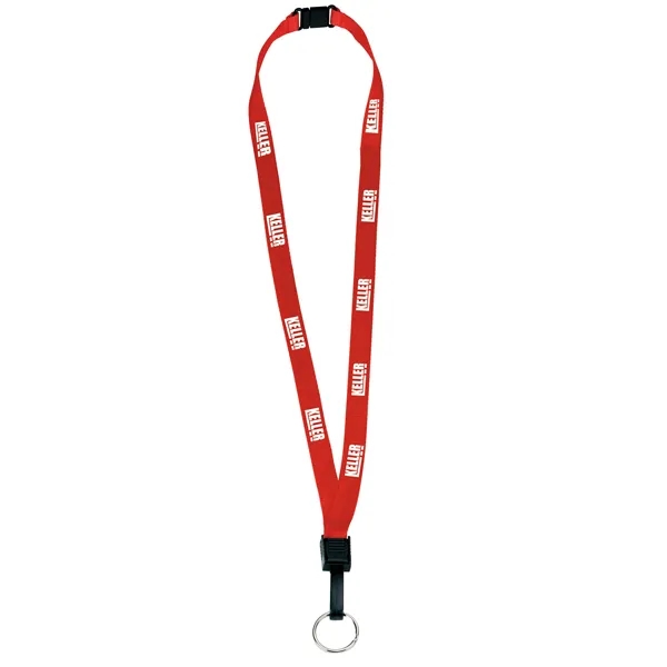 1/2" Breakaway Lanyard with Key Ring... from ASI 40480 Koozie Group / Norwood