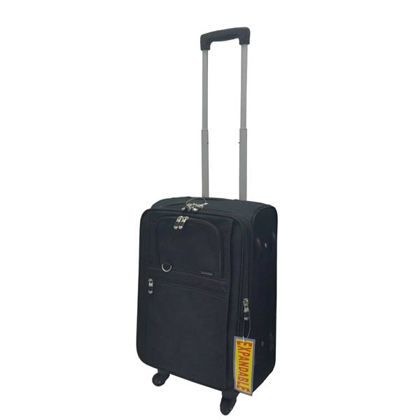 Executive expandable 20" boarding case with four spinner wheels.... from ASI 34046 Allcasion Travelware Co