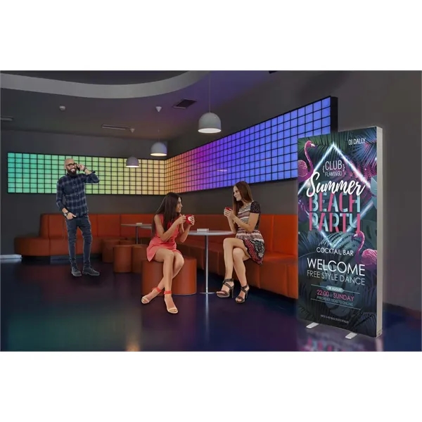 3' x 8' display kit with lightweight aluminum frame, LED lights... from ASI 87188 Showdown Displays