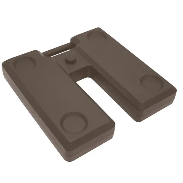 Set of two square plastic ballasts designed for use with Headliner... from ASI 87188 Showdown Displays