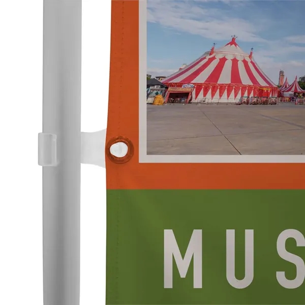 Headliner display kit with polyester woven banner, parts and hardware.... from ASI 87188 Showdown Displays