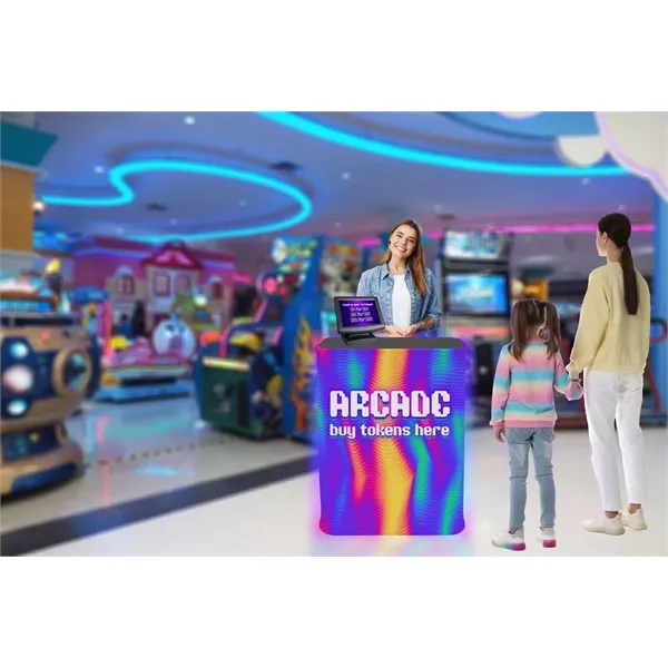 This eye-catching, and portable LED light-up counter, sets up in seconds,... from ASI 87188 Showdown Displays