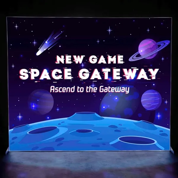 Lightweight, innovative display with customizable design and integrated LED lighting to... from ASI 87188 Showdown Displays