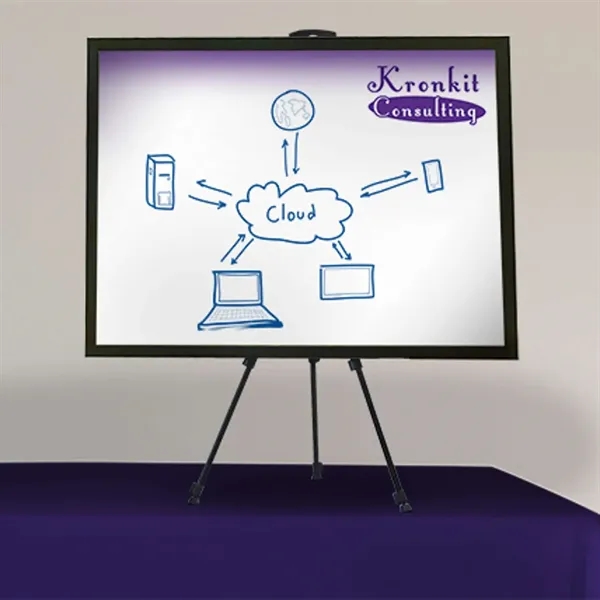 Aluminum easel for displaying artwork, sign frames, light boxes and more.... from ASI 87188 Showdown Displays