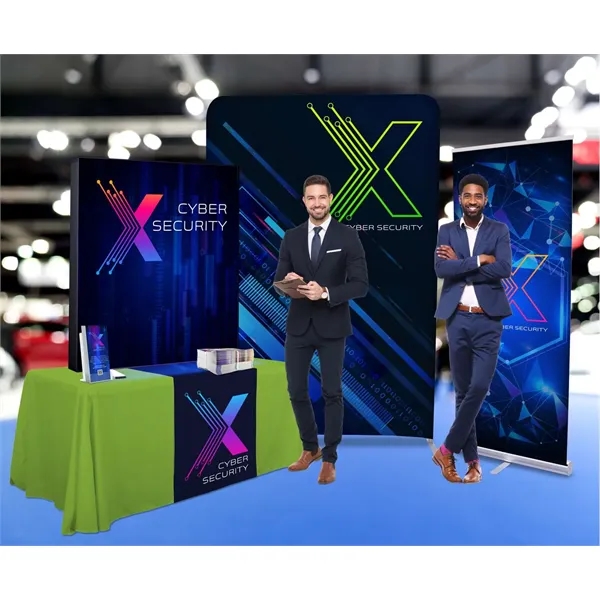 4' x 4' display kit with lightweight aluminum frame, LED lights... from ASI 87188 Showdown Displays