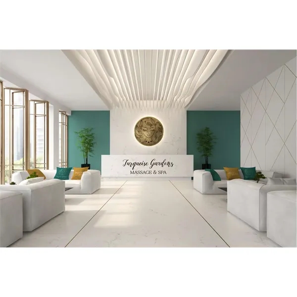 20" x 20" decorative pillow with double-sided, dye sublimation printed pillow... from ASI 87188 Showdown Displays