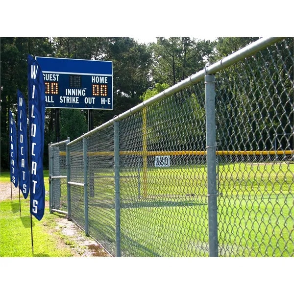 10' flutter flag with stadium shape, rounded corners and double-sided graphics.... from ASI 87188 Showdown Displays