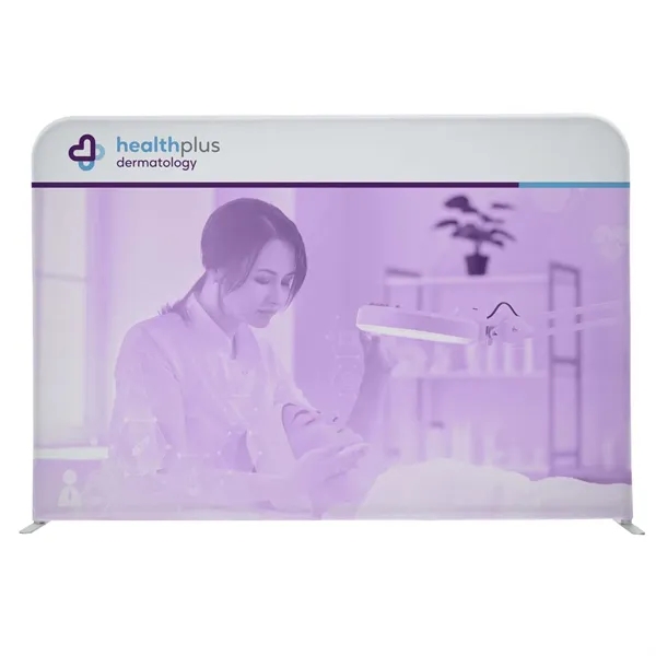 6' EuroFit tabletop straight wall kit with dye sublimated graphic cover.... from ASI 87188 Showdown Displays