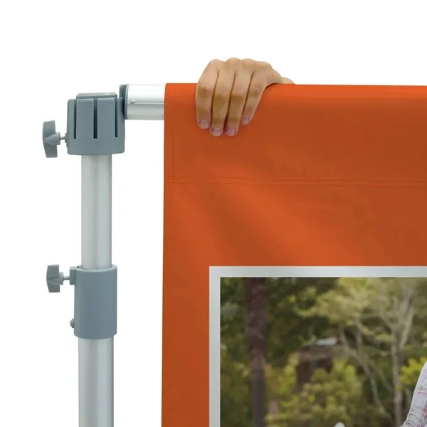 Headliner display kit with scrim vinyl banner that features double sided... from ASI 87188 Showdown Displays