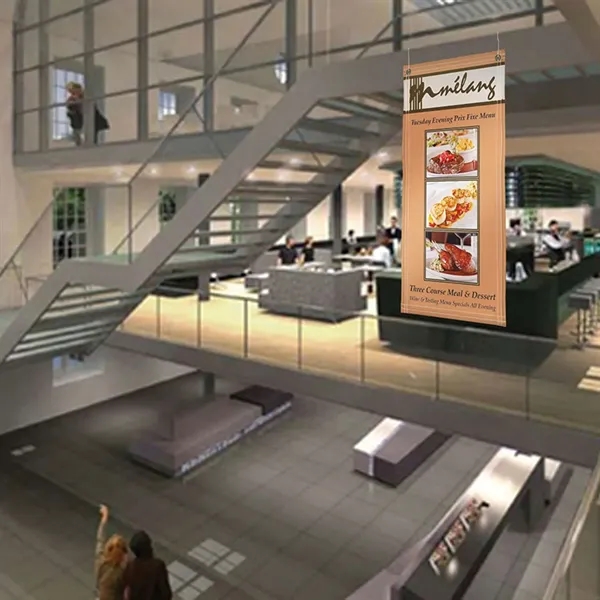 3' x 6' smooth scrim vinyl banner with double-sided graphics.... from ASI 87188 Showdown Displays