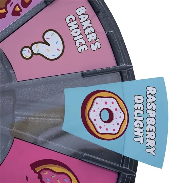 Spin 'N Win prize wheel kit with twelve prize slot inserts,... from ASI 87188 Showdown Displays