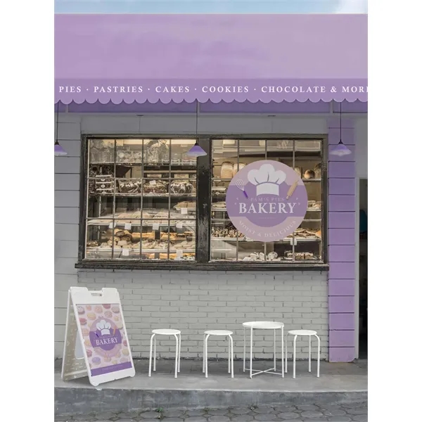 A-frame with single-sided signboard, plastic construction and carry handle.... from ASI 87188 Showdown Displays