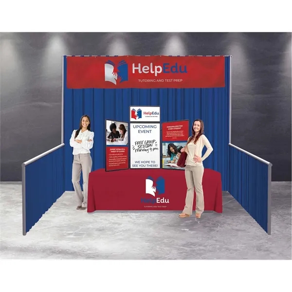 6' display with a dry-erase board on one side and loop... from ASI 87188 Showdown Displays