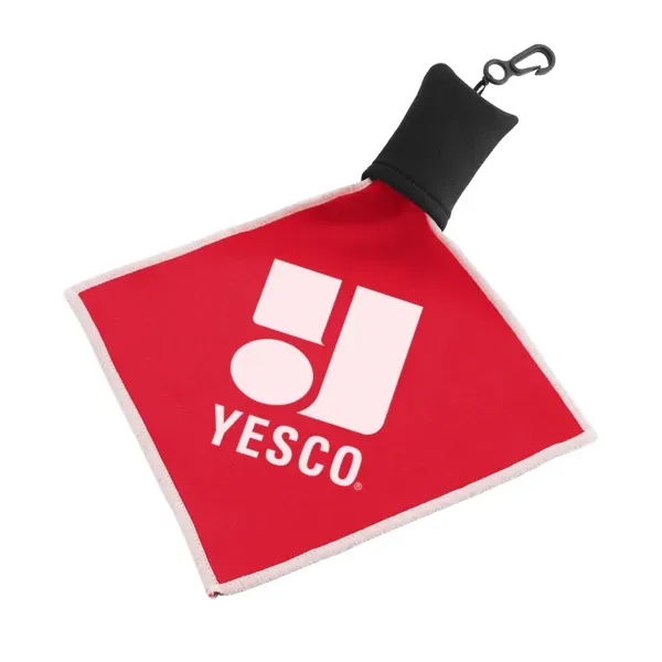 7 5/8" x 1 13/15" microfiber cleaning cloth with antimicrobial coating... from ASI 88060 Snugz/USA Inc / Sweda®