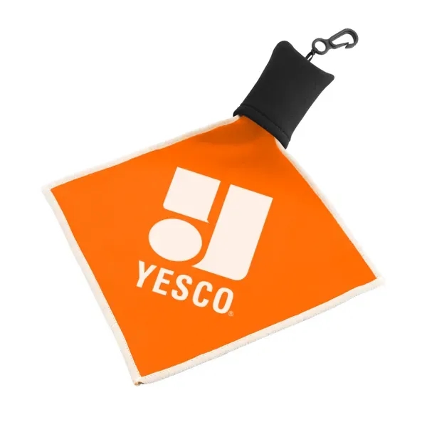 7 5/8" x 1 13/15" microfiber cleaning cloth with antimicrobial coating... from ASI 88060 Snugz/USA Inc / Sweda®