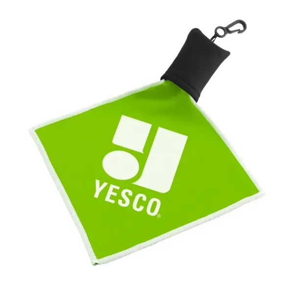 7 5/8" x 1 13/15" microfiber cleaning cloth with antimicrobial coating... from ASI 88060 Snugz/USA Inc / Sweda®