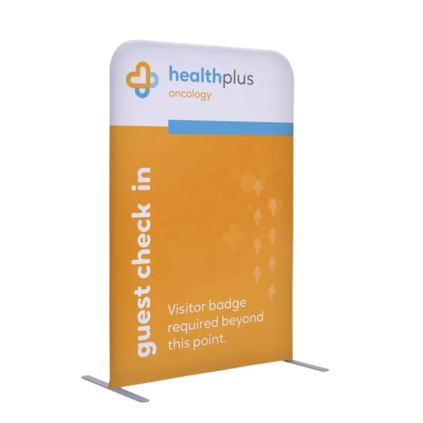 3'W x 54"H straight wall kit with double-sided graphics on the... from ASI 87188 Showdown Displays