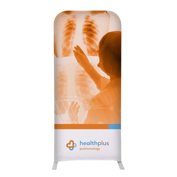 2'W x 54"H straight wall kit with double-sided graphics on the... from ASI 87188 Showdown Displays