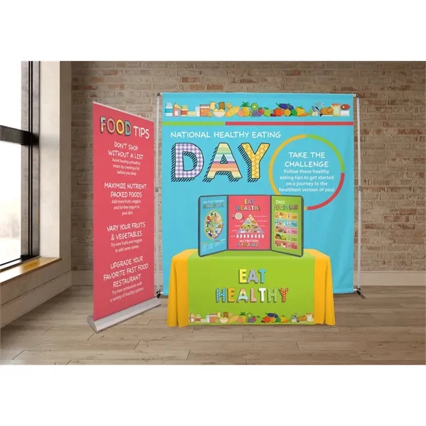 4' Dynamo Trifecta display kit with graphic panels.... from ASI 87188 Showdown Displays