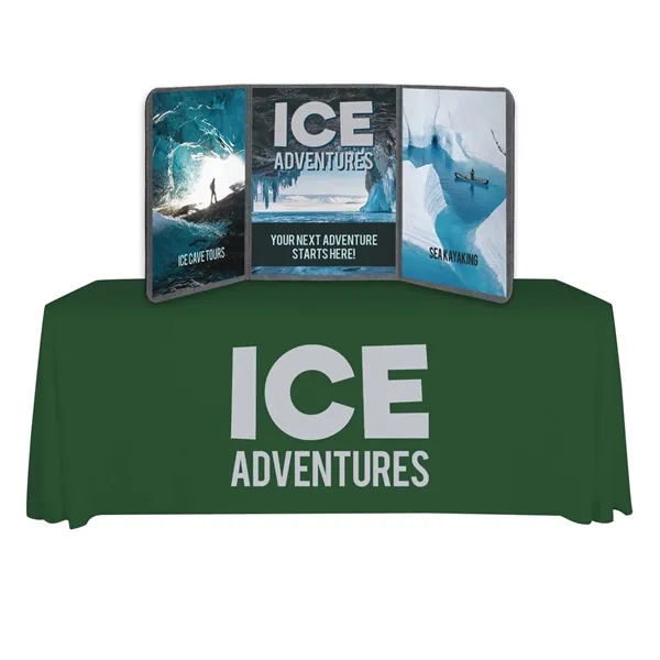 4' Dynamo Trifecta display kit with graphic panels.... from ASI 87188 Showdown Displays