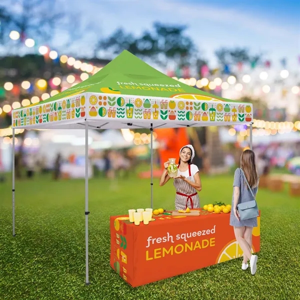 The Premium tent boasts a durable aluminum frame, hexagon legs, and... from ASI 87188 Showdown Displays