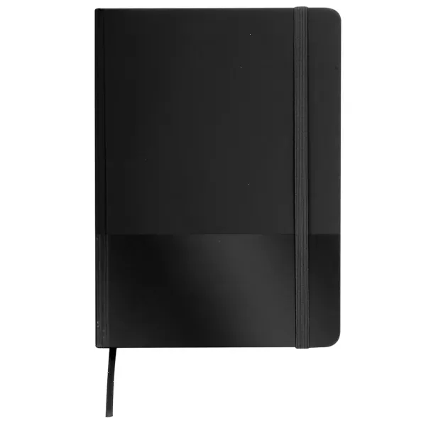 7" x 5" journal with matte paper cover, shiny UV coating... from ASI 88060 Snugz/USA Inc / Sweda®