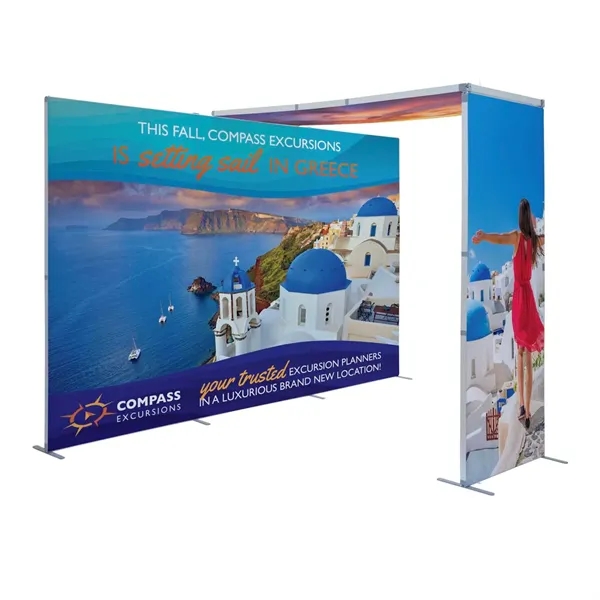 Elevate your space by adding an overhead SEG panel to your... from ASI 87188 Showdown Displays