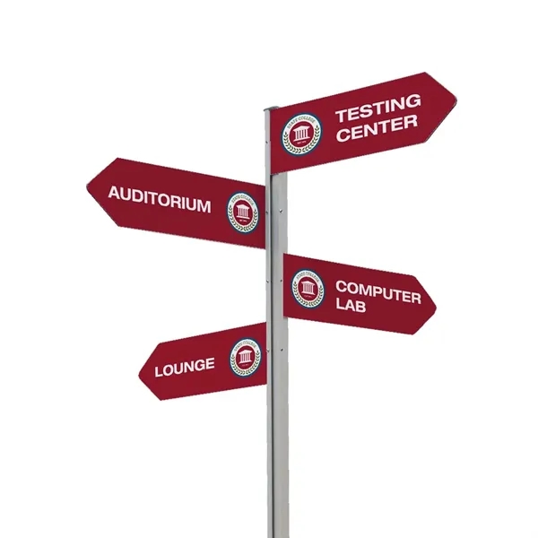 This signpost is a true classic. Offer guidance with directional signage... from ASI 87188 Showdown Displays