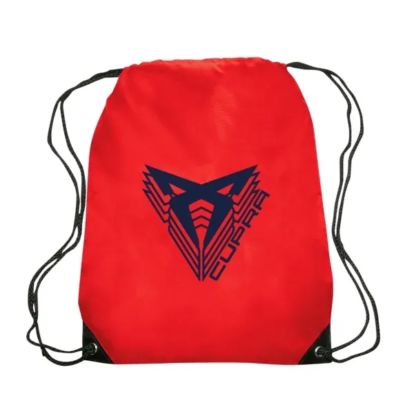 14" x 18" drawstring bag with black trim.... from ASI 88060 Snugz/USA Inc