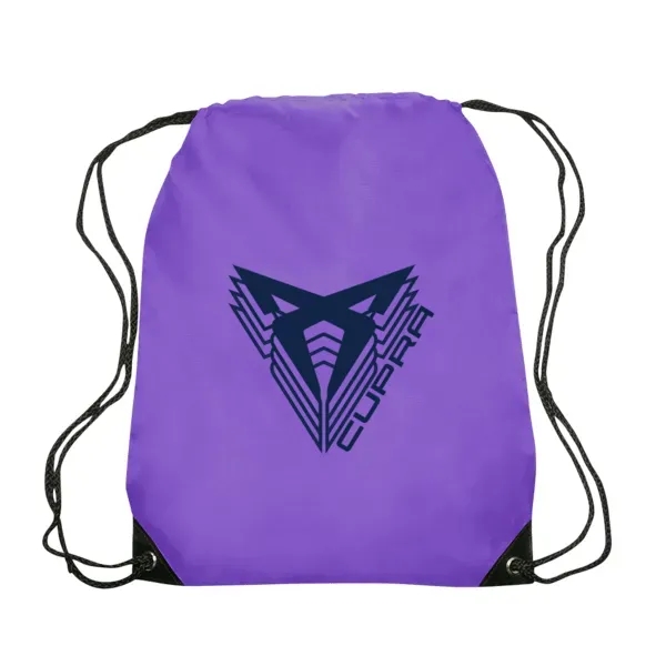 14" x 18" drawstring bag with black trim.... from ASI 88060 Snugz/USA Inc