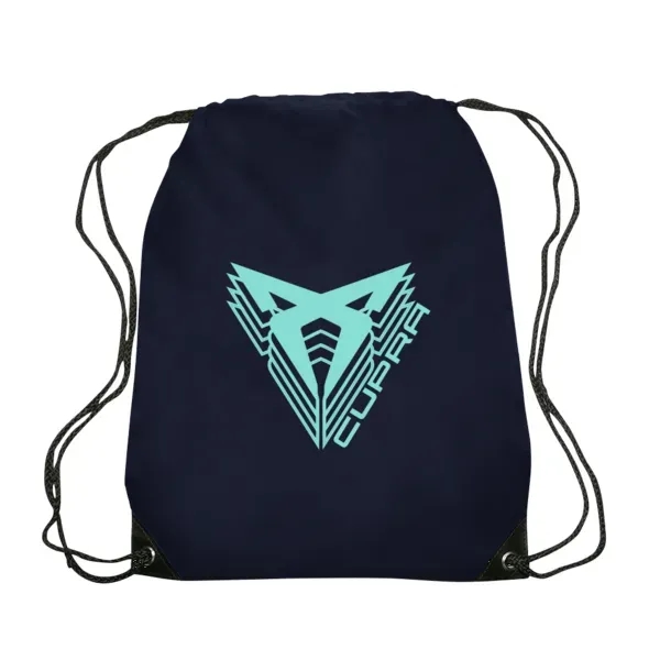 14" x 18" drawstring bag with black trim.... from ASI 88060 Snugz/USA Inc