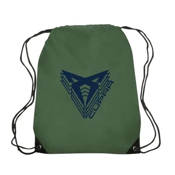 14" x 18" drawstring bag with black trim.... from ASI 88060 Snugz/USA Inc