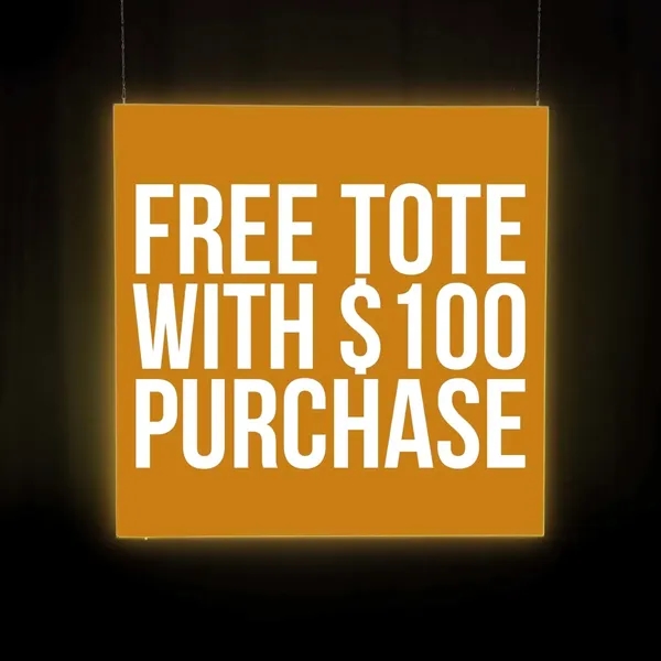 This light-up display is a marketing powerhouse that hangs from the... from ASI 87188 Showdown Displays