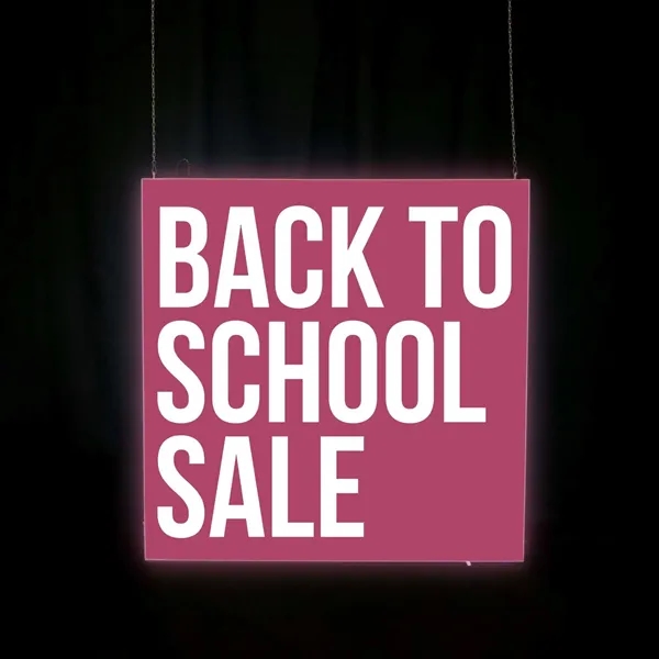 This light-up display is a marketing powerhouse that hangs from the... from ASI 87188 Showdown Displays